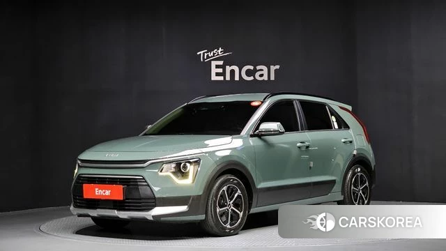 Kia Di Ol Nu Niro 2022 Синий нефрит из Кореи
