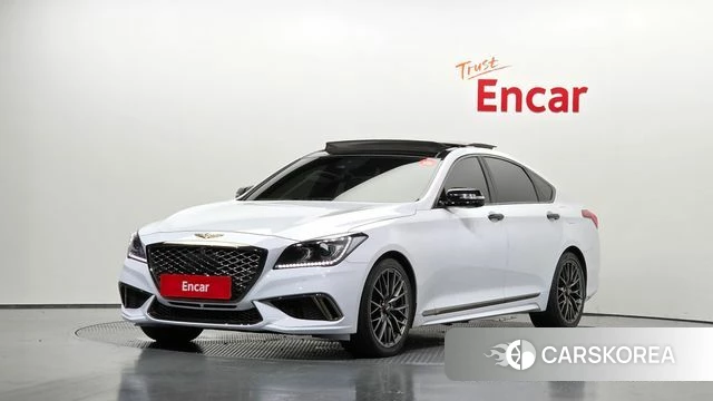 Genesis G80 2018 Белый из Кореи