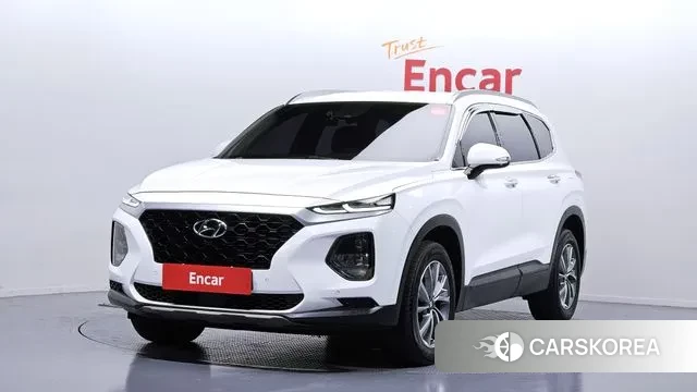 Hyundai Santa Fe TM 2019 Белый из Кореи