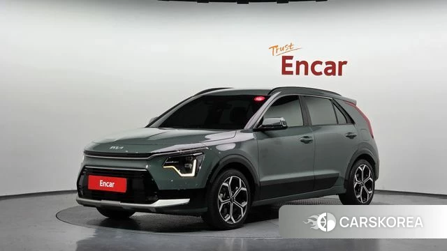 Kia Di Ol Nu Niro 2022 Зеленый из Кореи