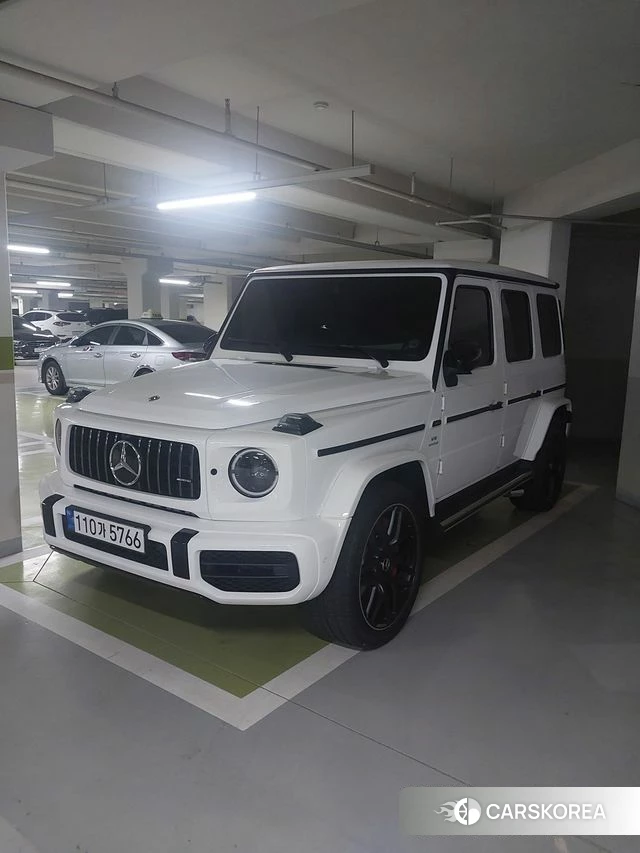 Mercedes-Benz G-Class W463b 2021 Белый из Кореи