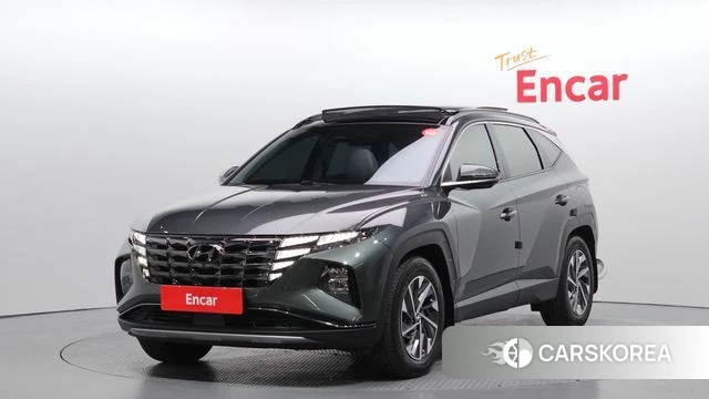 Hyundai Tucson Hybrid (NX4) 2021 Серый из Кореи