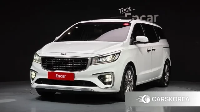 Kia The New Carnival 2020 Белый из Кореи