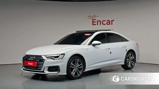 Audi A6 (C8) 2021 Белый из Кореи