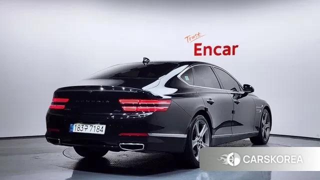 Genesis G80 (RG3) 2021 Черный из Кореи