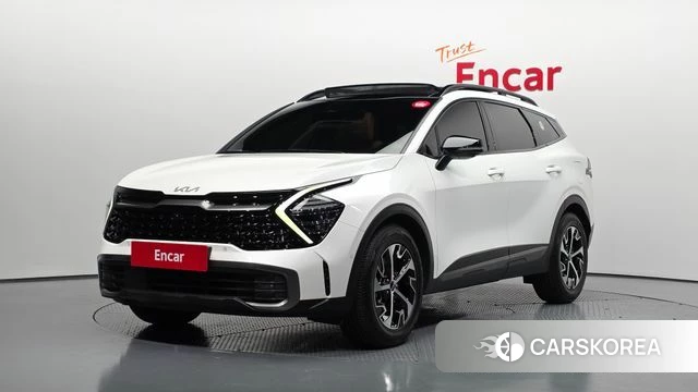 Kia Sportage 5th Generation Hybrid 2023 Белый из Кореи