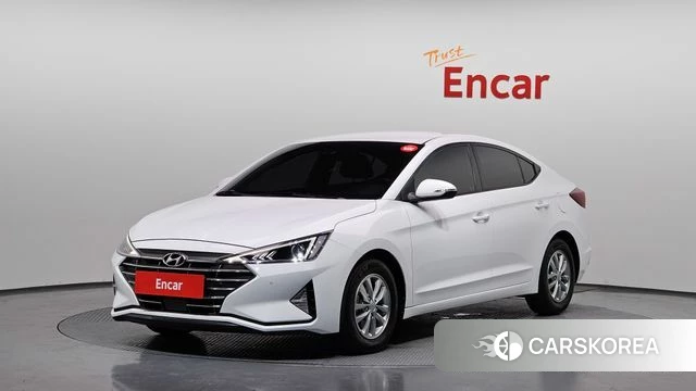 Hyundai The New Avante AD 2019 Белый из Кореи