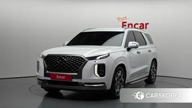 Hyundai Palisade 2022 Белый из Кореи
