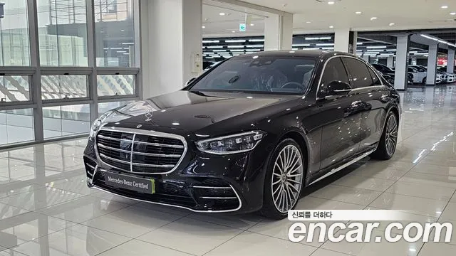Mercedes-Benz S-Class W223 2024 Черный из Кореи
