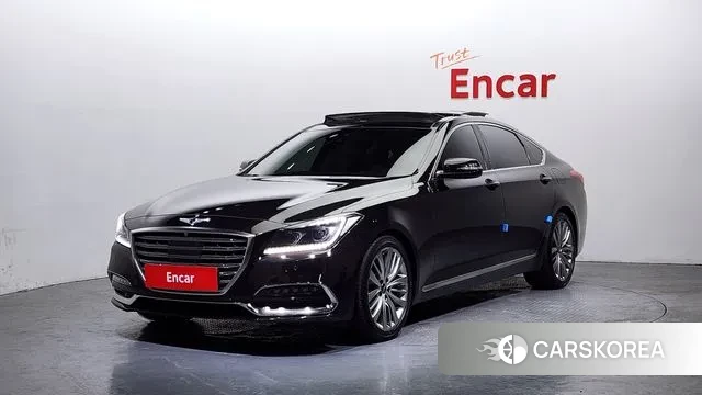 Genesis G80 2018 Черный из Кореи