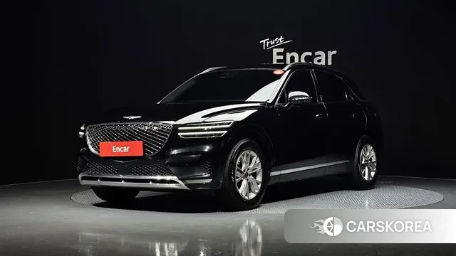 Genesis GV70 2021 Черный из Кореи