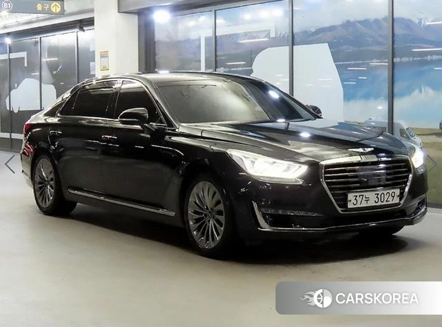 Genesis EQ900 2018 Черный из Кореи