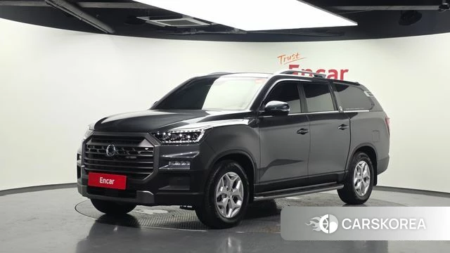 Ssangyong The New Rexton Sport 2024 Серый из Кореи