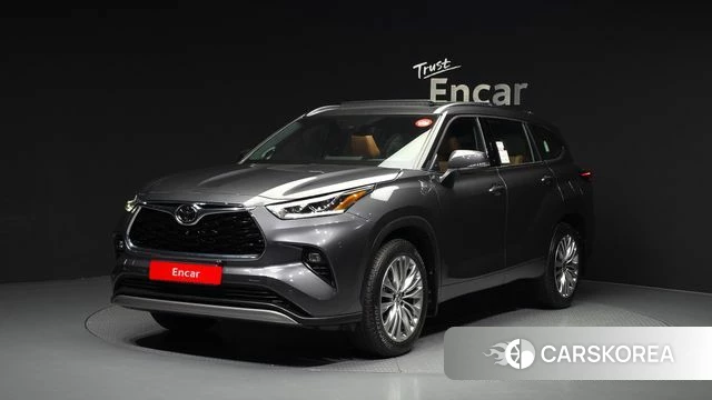 Toyota Highlander 2025 Серый из Кореи