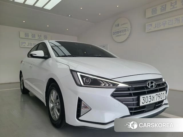 Hyundai The New Avante AD 2019 Белый из Кореи