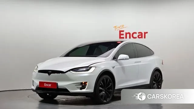 Tesla Model X 2020 Белый из Кореи