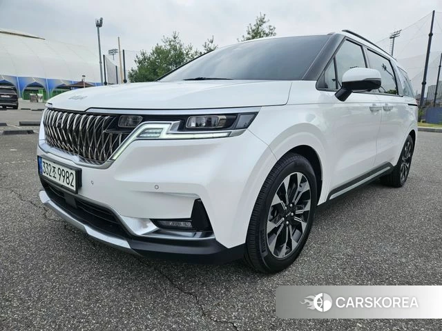 Kia Carnival 4th generation 2021 Белый из Кореи