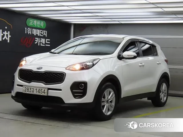 Kia Sportage 4th Generation 2018 Белый из Кореи
