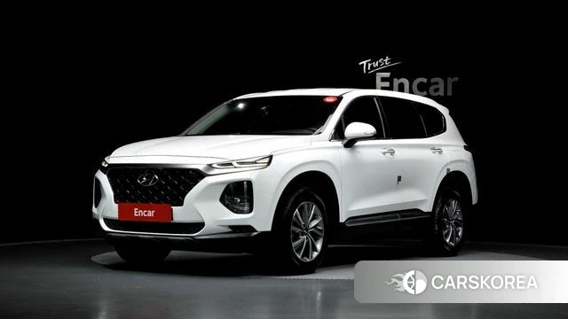 Hyundai Santa Fe TM 2020 Белый из Кореи