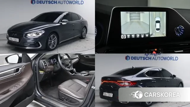 Hyundai Grandeur IG 2018 Серый из Кореи