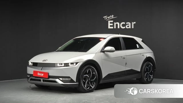 Hyundai Ionic 5 2022 Серебристо-серый из Кореи