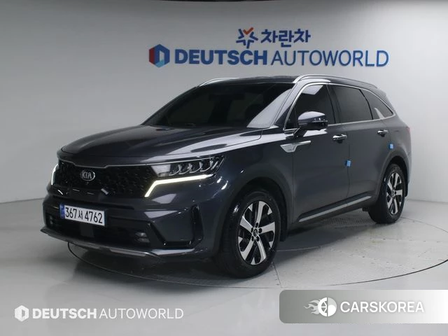 Kia Sorento 4th Generation 2021 Серый из Кореи