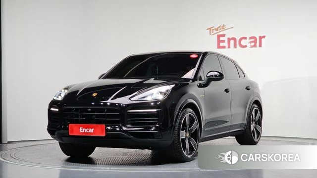 Porsche Cayenne (PO536) 2023 Черный из Кореи