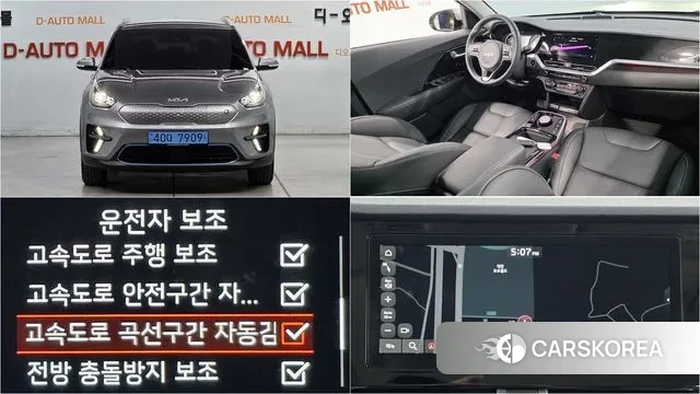 Kia Niro EV 2021 Серый из Кореи