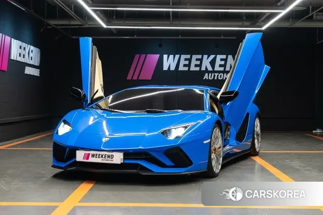 Lamborghini Aventador 2018 Синий из Кореи