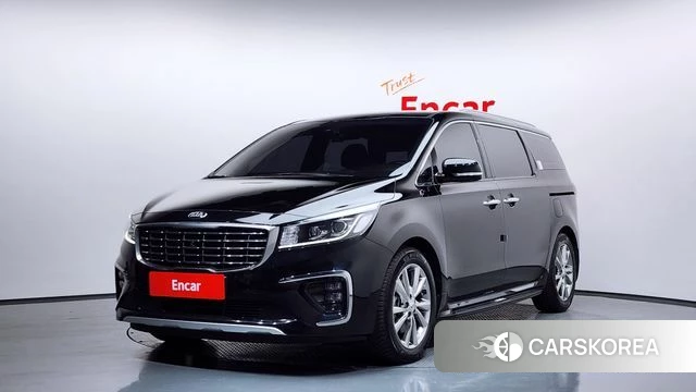 Kia The New Carnival 2019 Черный из Кореи