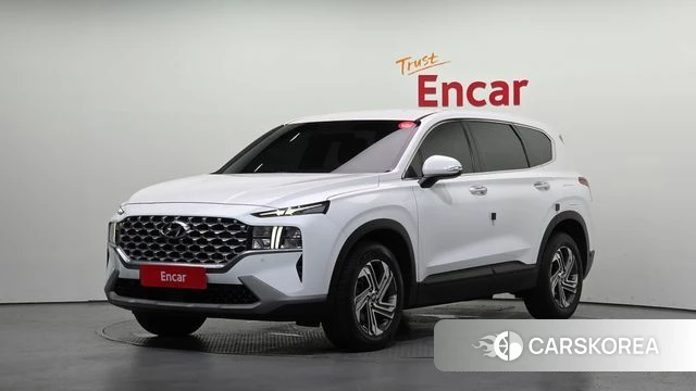 Hyundai The New Santa Fe 2021 Белый из Кореи