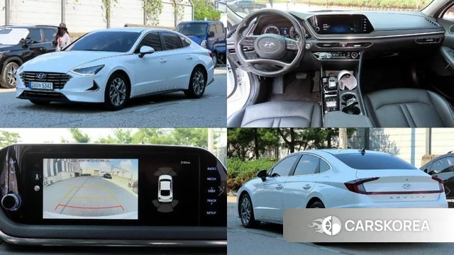 Hyundai Sonata (DN8) 2021 Белый из Кореи
