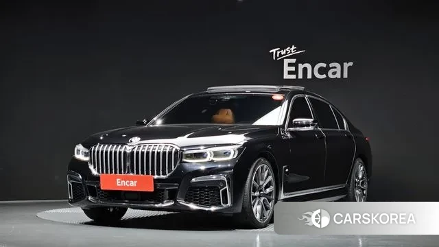 BMW 7 Series (G11) 2022 Черный из Кореи