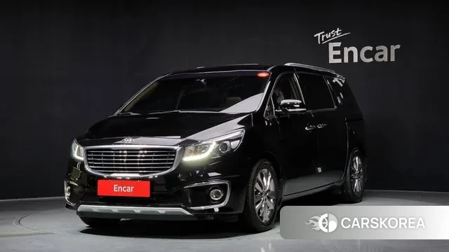 Kia All New Carnival 2018 Черный из Кореи