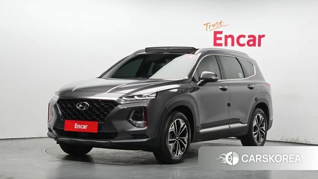 Hyundai Santa Fe TM 2018 Серый из Кореи