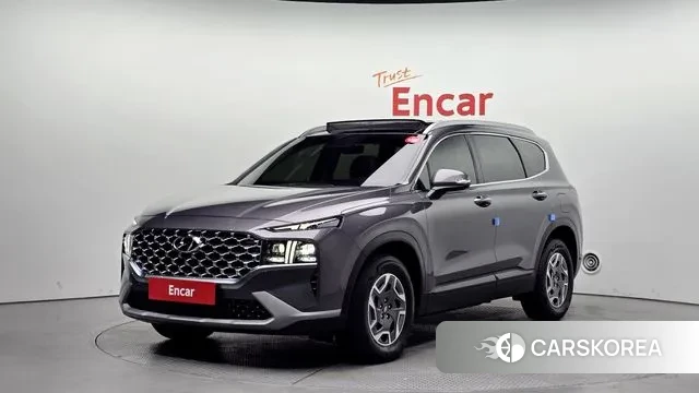 Hyundai The New Santa Fe 2021 Серый из Кореи