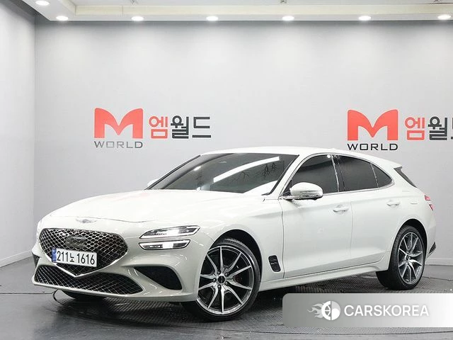 Genesis The New G70 Shooting Brake 2025 Жемчужный цвет из Кореи