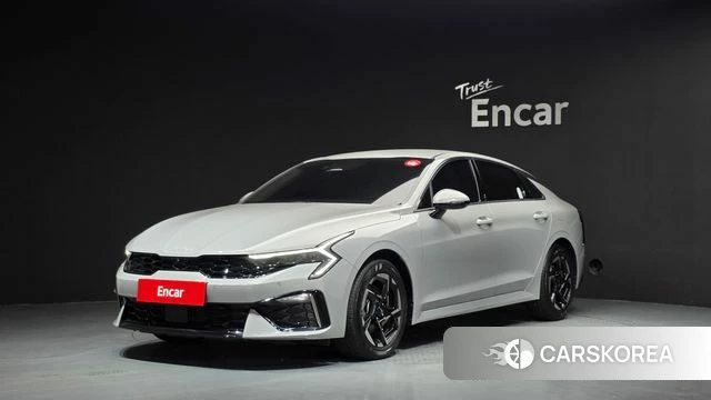 Kia The New K5 3rd generation 2024 Серебристо-серый из Кореи