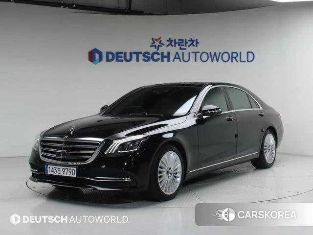 Mercedes-Benz S-Class W222 2020 Черный из Кореи
