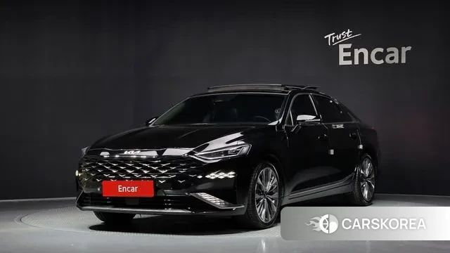 Kia K8 2021 Черный из Кореи