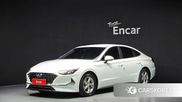 Hyundai Sonata (DN8) 2019 Белый из Кореи