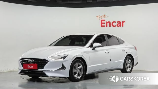 Hyundai Sonata (DN8) 2019 Белый из Кореи