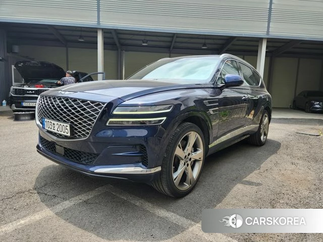 Genesis GV80 2021 Синий из Кореи