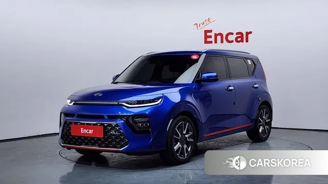 Kia Soul Booster 2019 Синий из Кореи