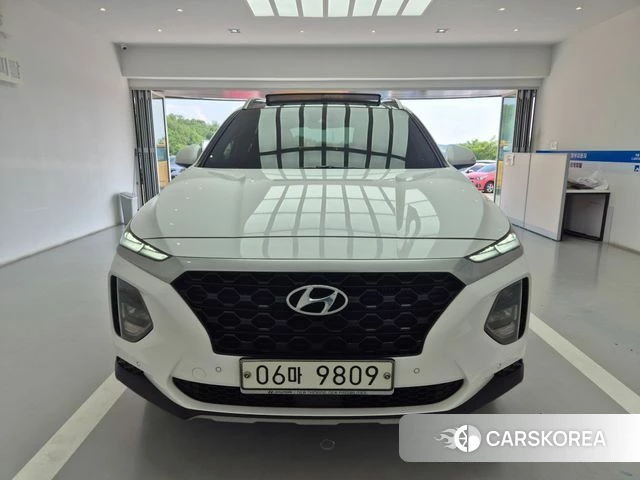 Hyundai Santa Fe TM 2018 Белый из Кореи