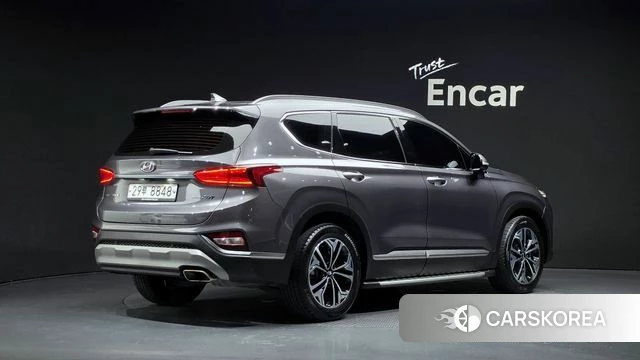 Hyundai Santa Fe TM 2018 Серый из Кореи