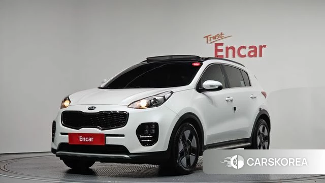 Kia Sportage The Bold 2018 Белый из Кореи