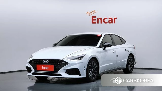 Hyundai Sonata (DN8) 2019 Белый из Кореи