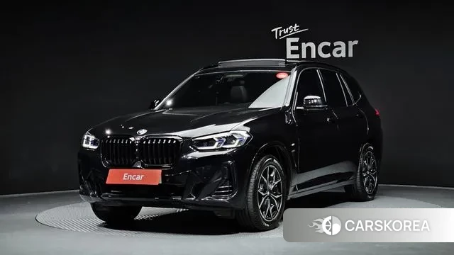 BMW X3 (G01) 2023 Черный из Кореи