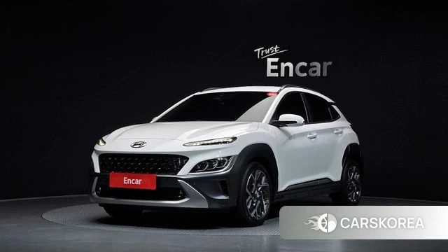 Hyundai The New Kona Hybrid 2022 Белый из Кореи